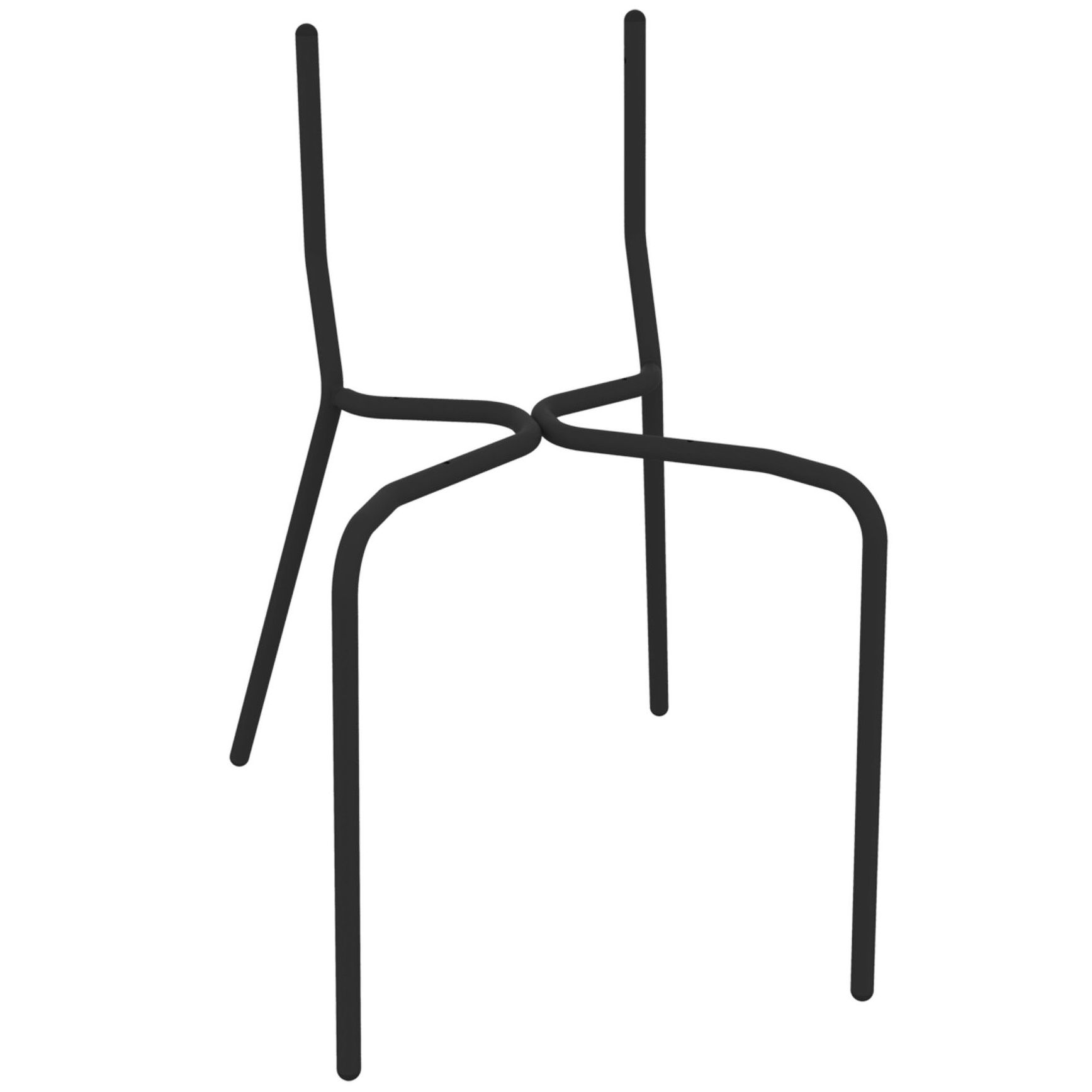 Каркас стула Sheffilton SHT-S85M черный муар, 147588