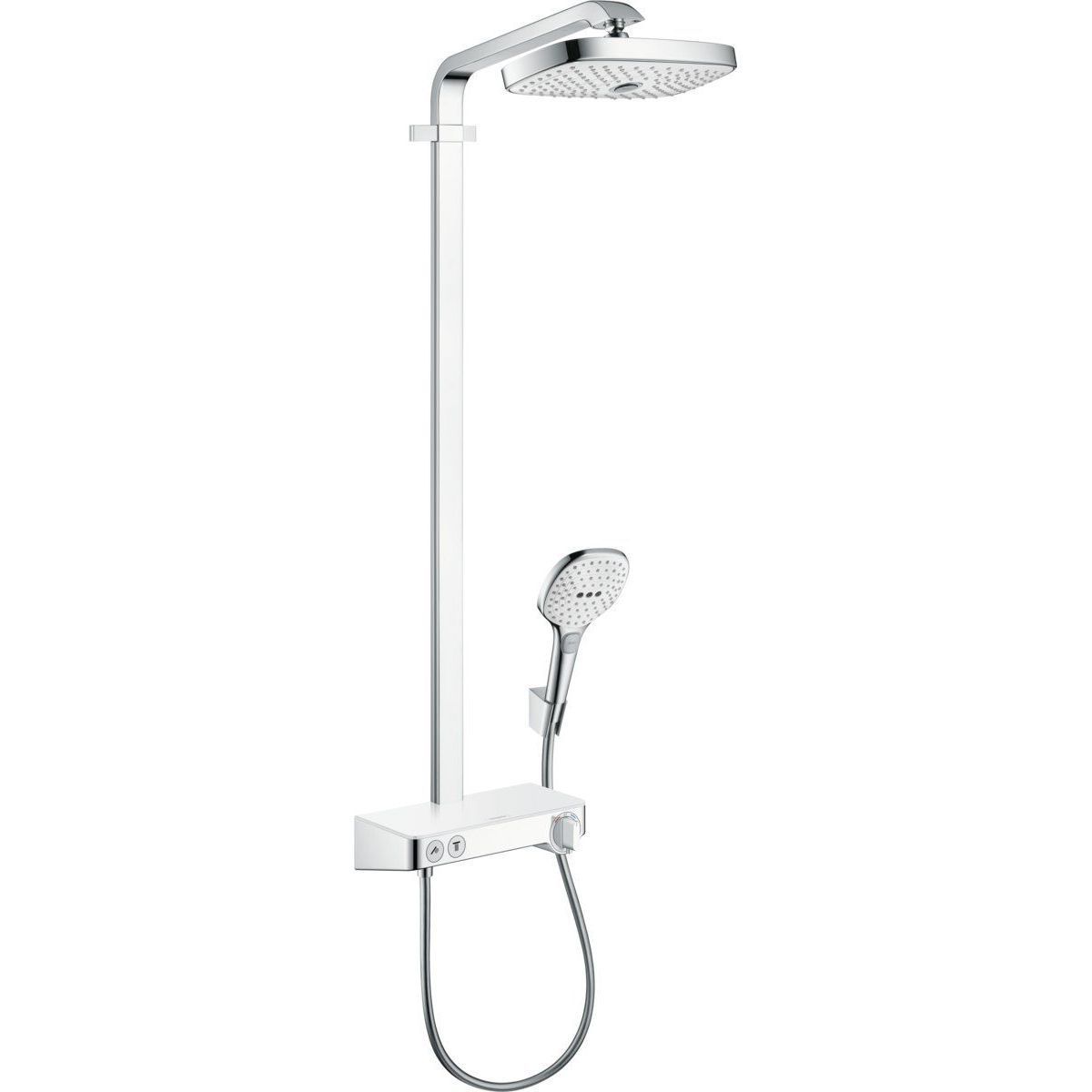 Душевая система Hansgrohe Raindance Select E 2jet EcoSmart, 27283400