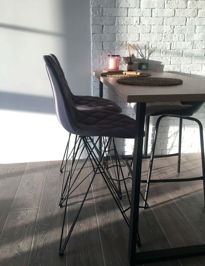 Каркас стула полубарного Sheffilton SHT-S66-1 черный муар, 948716