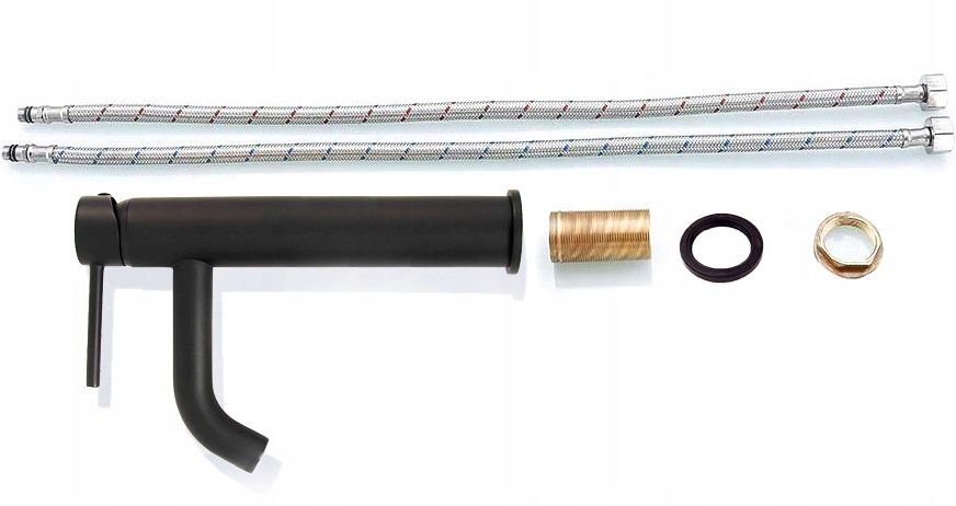 Смеситель для умывальника Rea Lungo Black, REA-B4103