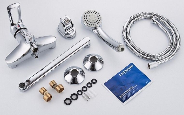 Смеситель для ванны Ledeme L2225