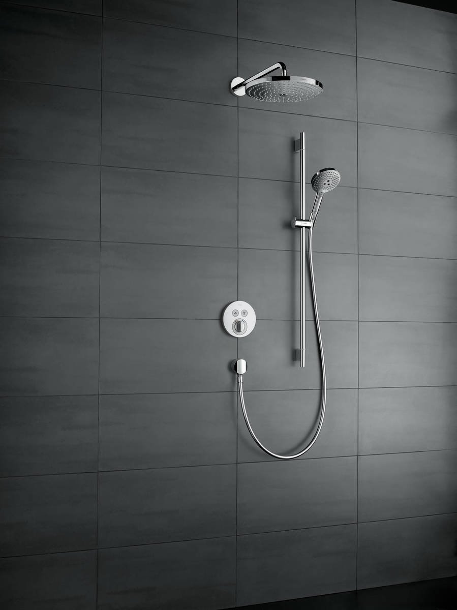Смеситель скрытого монтажа Hansgrohe ShoerSelect для 2 потребителей, 15748000