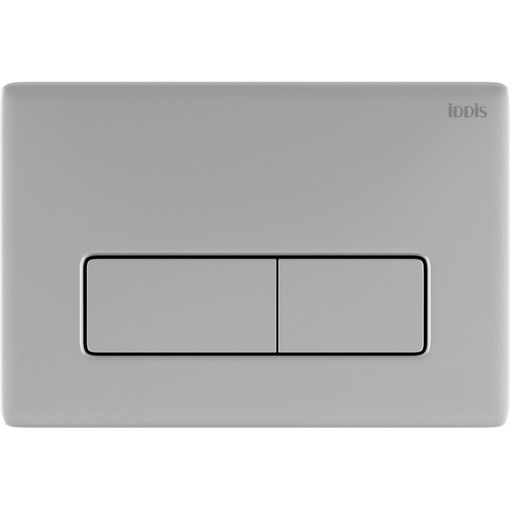 Клавиша смыва универсальная, матовый хром, Iddis Unifix 080, UNI80M0i77
