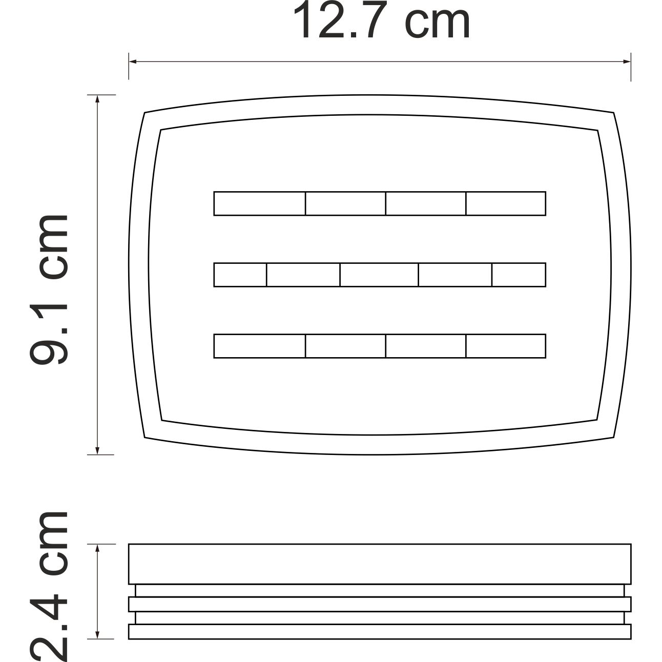Мыльница WasserKRAFT Main, K-4729