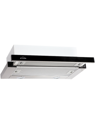 Кухонная вытяжка Elikor ИНТЕГРА GLASS 50Н-400-В2Д (нержавеющая сталь/стекло черное), 940979