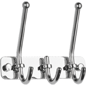 Планка с 3 крючками Ledeme L201-3