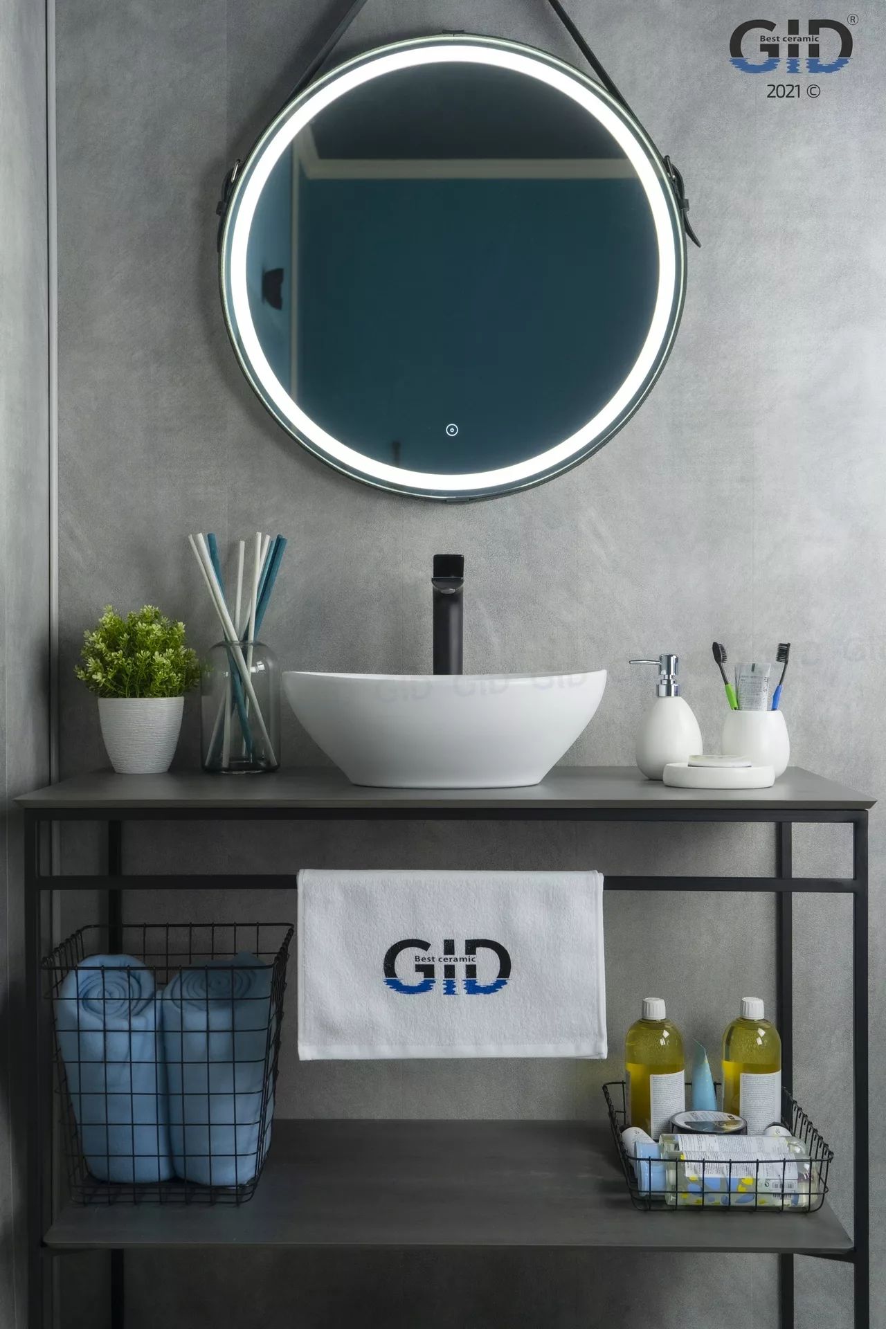 Умывальник Gid N900 41x34, 51164