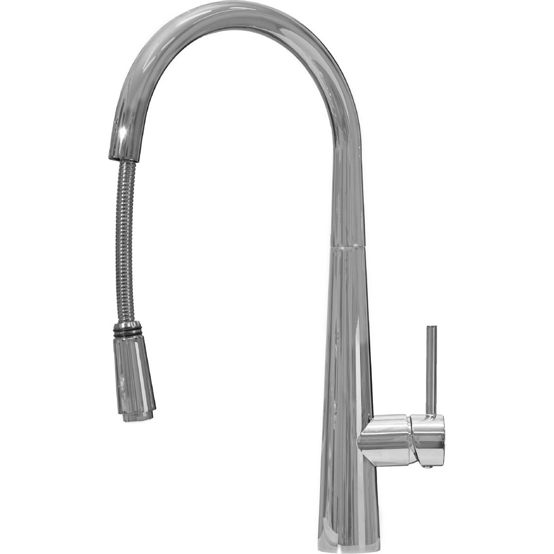 Смеситель для кухни с выдвижным изливом Ahti Kemi, KM813013