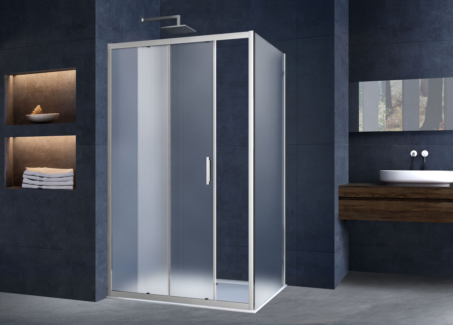 Душевой уголок Vincea Alpha VSR-3AL-MT