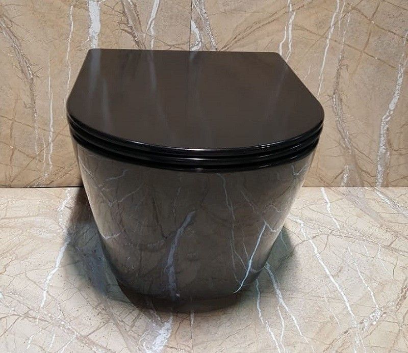 Унитаз подвесной безободковый Ceramalux, 5178-18