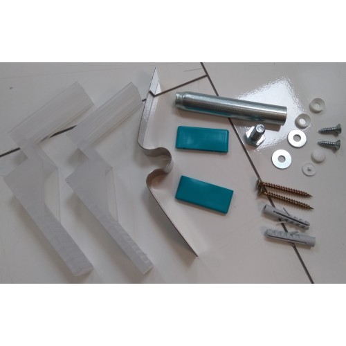 Установочный комплект для 3-х панелей прямоугольной акриловой ванны Cezares, CZR-SCR-FIX-3-KIT