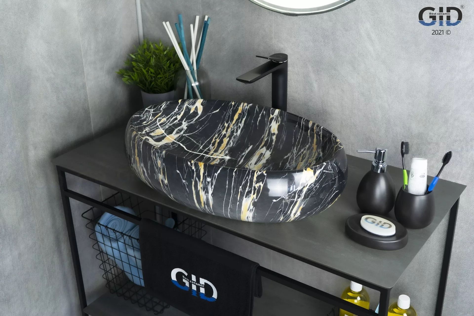 Умывальник Gid MNC163 60x41, 54405