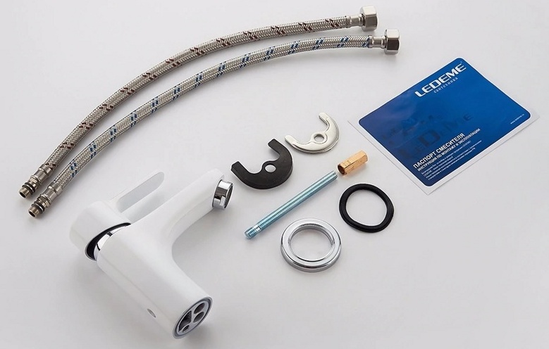 Смеситель для умывальника Ledeme L1003