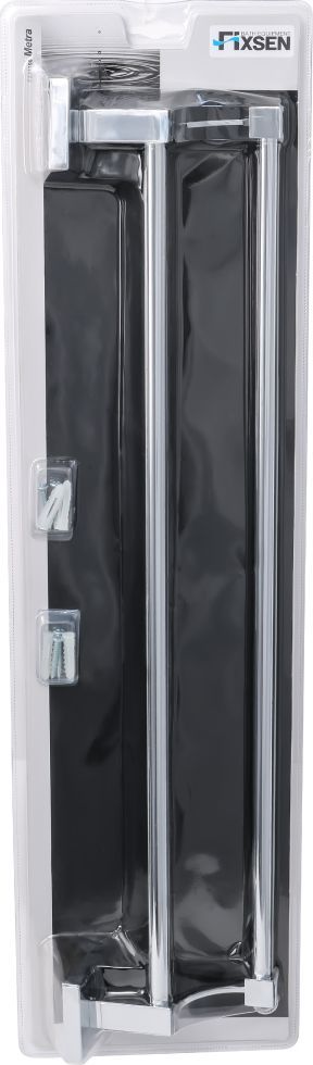 Полотенцедержатель трубчатый 2-ой Fixsen Metra 60 см, FX-11102