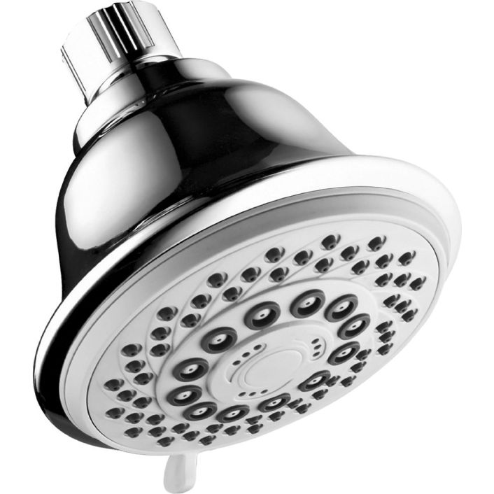 Лейка душевая верхняя круглая 5-функциональная d 100 мм Lemark, LM8040C