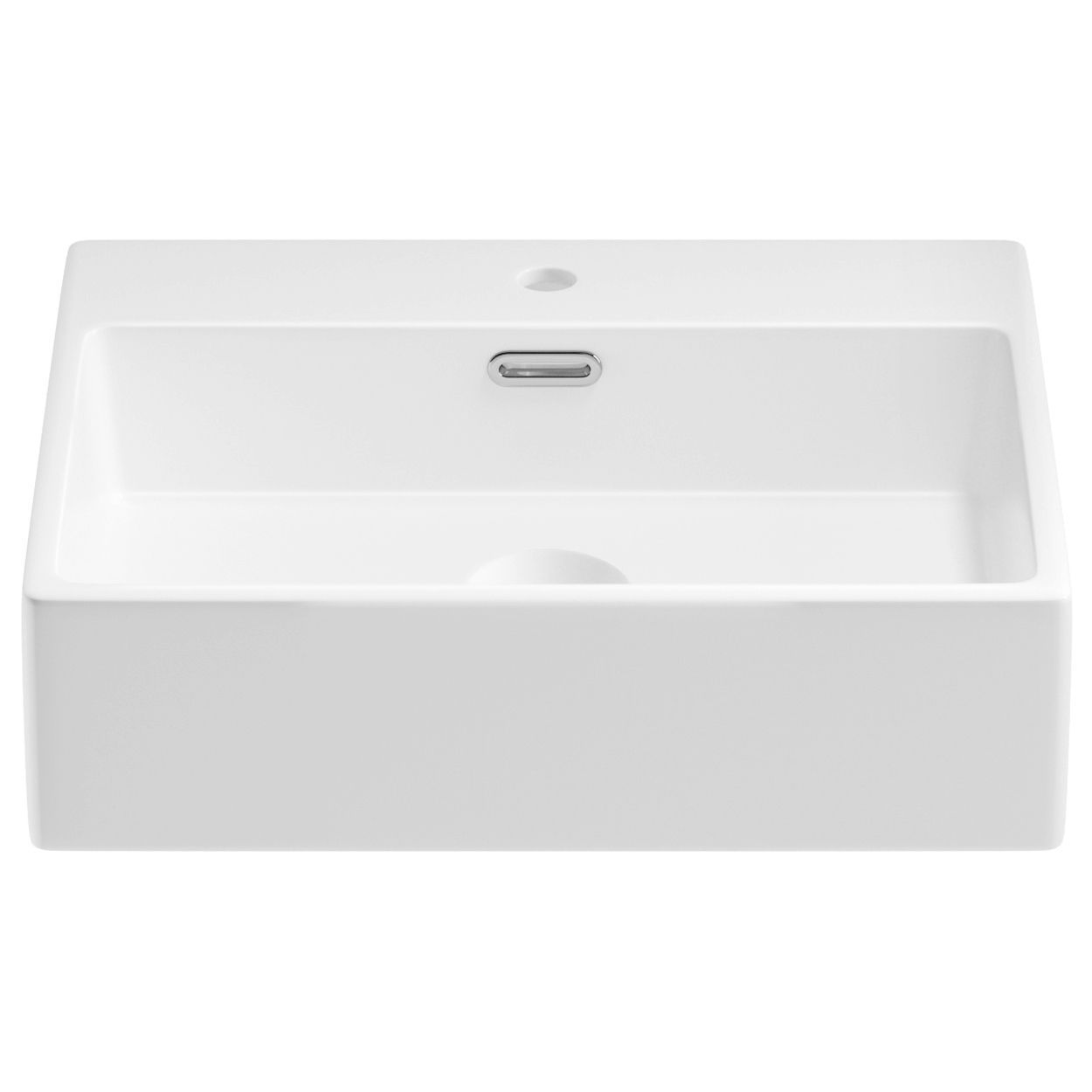 Накладная или настенная раковина Wellsee Graceful Pro 50x42, 150902000