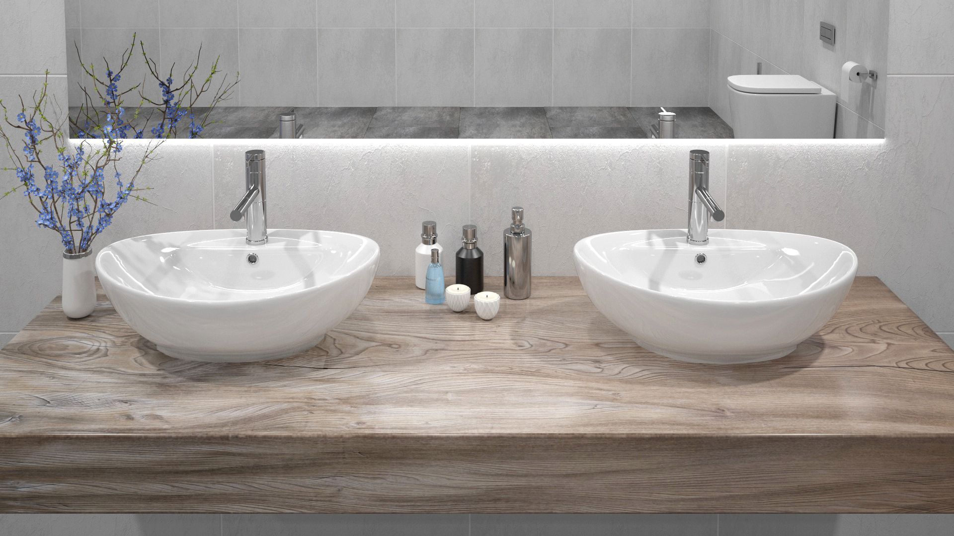 Умывальник Rea Cindy 58.5x39, REA-U0155