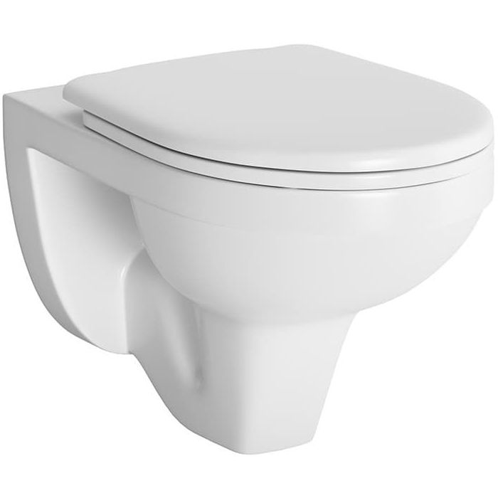 Комплект Berges Atom, кнопка белая, унитаз Gamma, сиденье Gamma, 042430