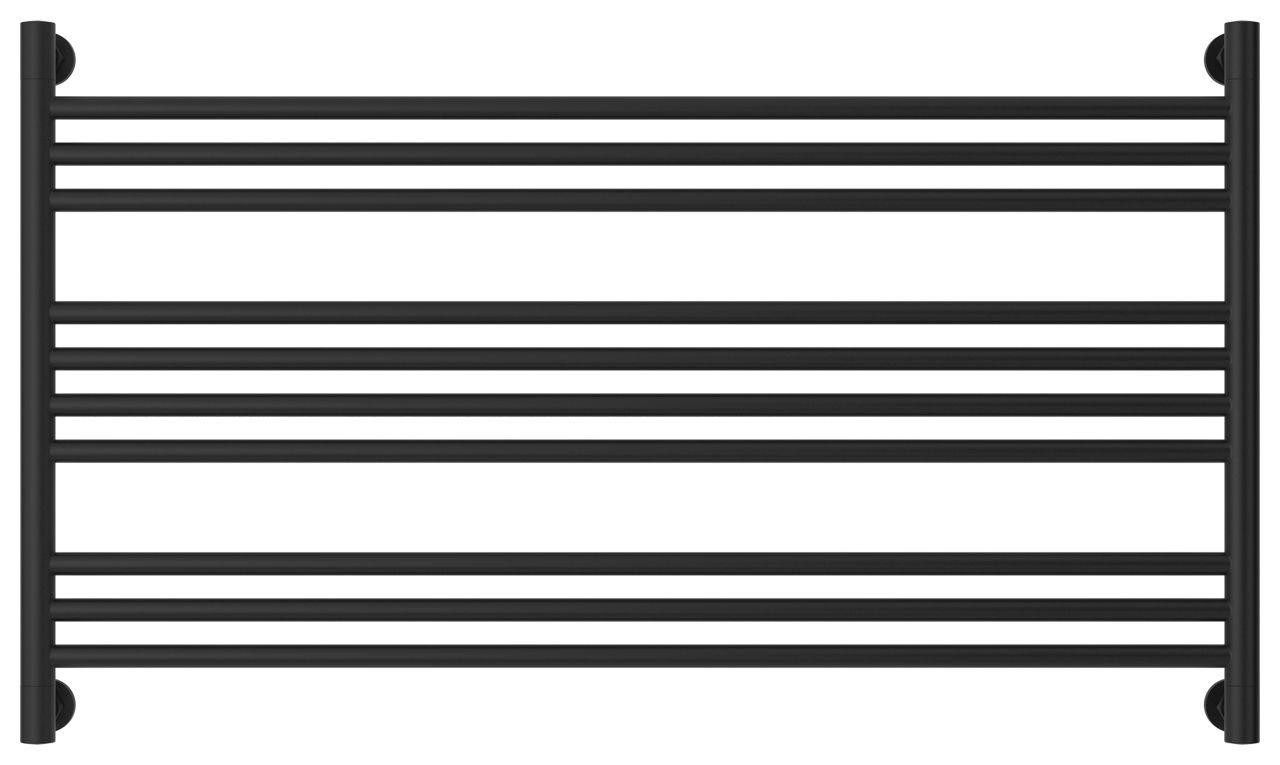 Водяной полотенцесушитель Сунержа Богема L 600x1100 матовый черный