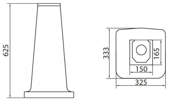 Пьедестал Belbagno Boheme, BB115P