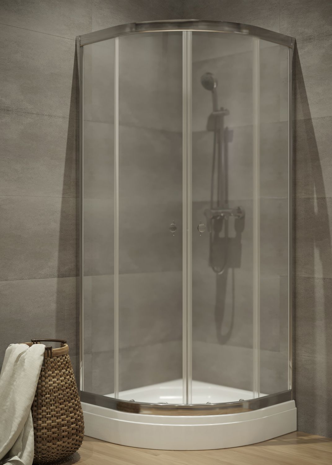 Душевой уголок Triton Хром А1