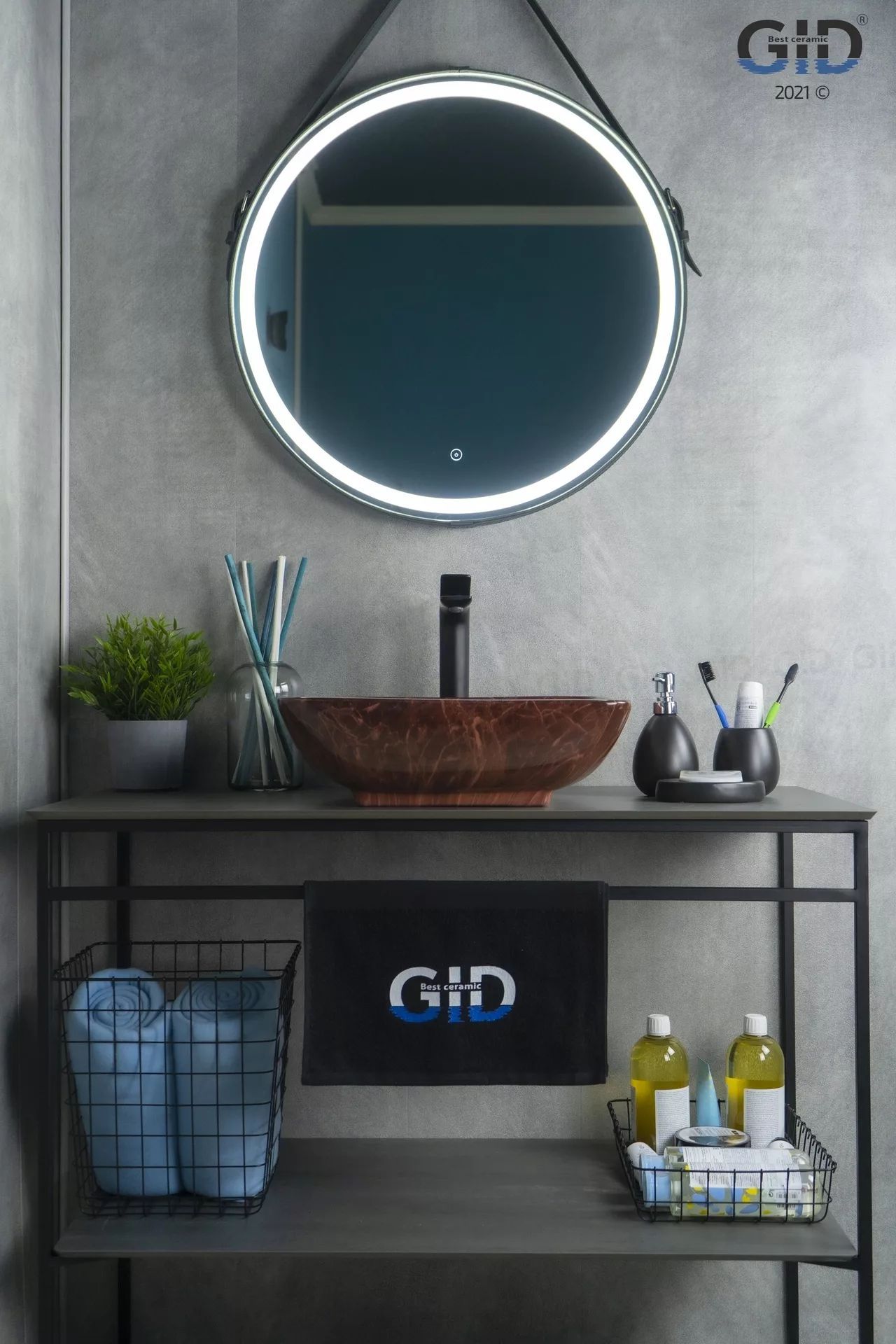 Умывальник Gid MNC182 41.5x41.5, 54419