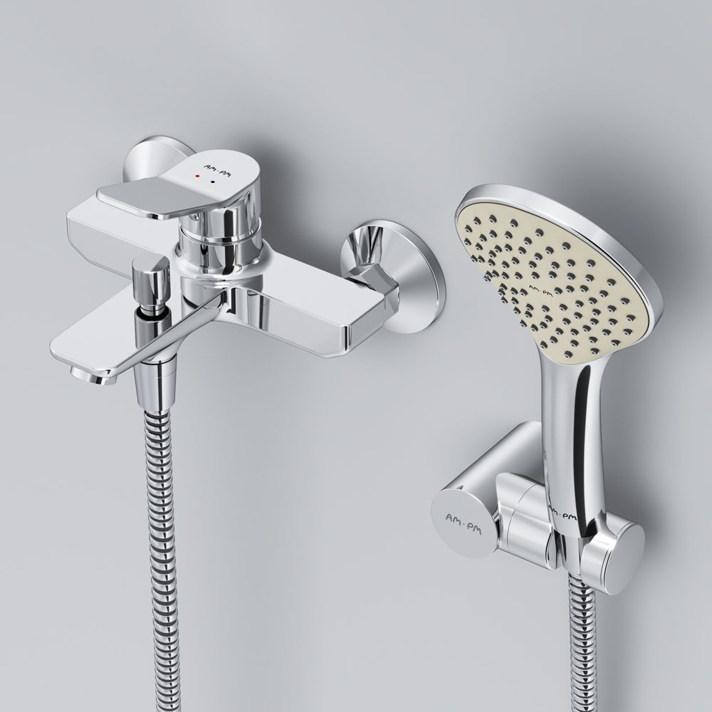 Смеситель для ванны и душа AM.PM X-Joy, F85A10000