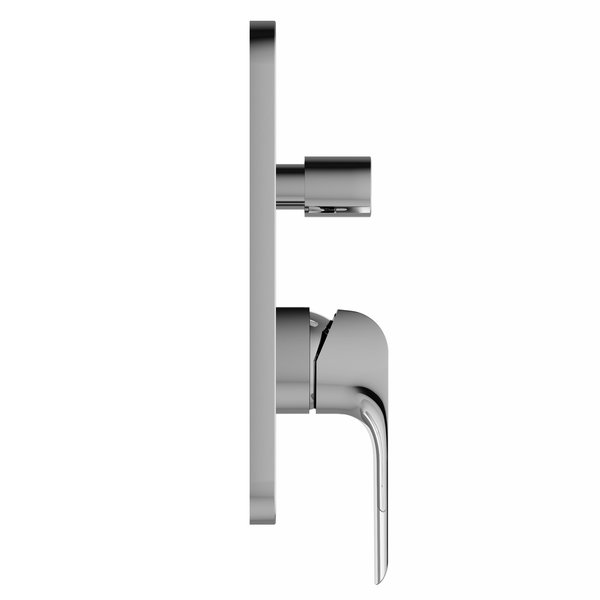 Смеситель настенный с переключателем Ravak Flat FL 065.00, X070123