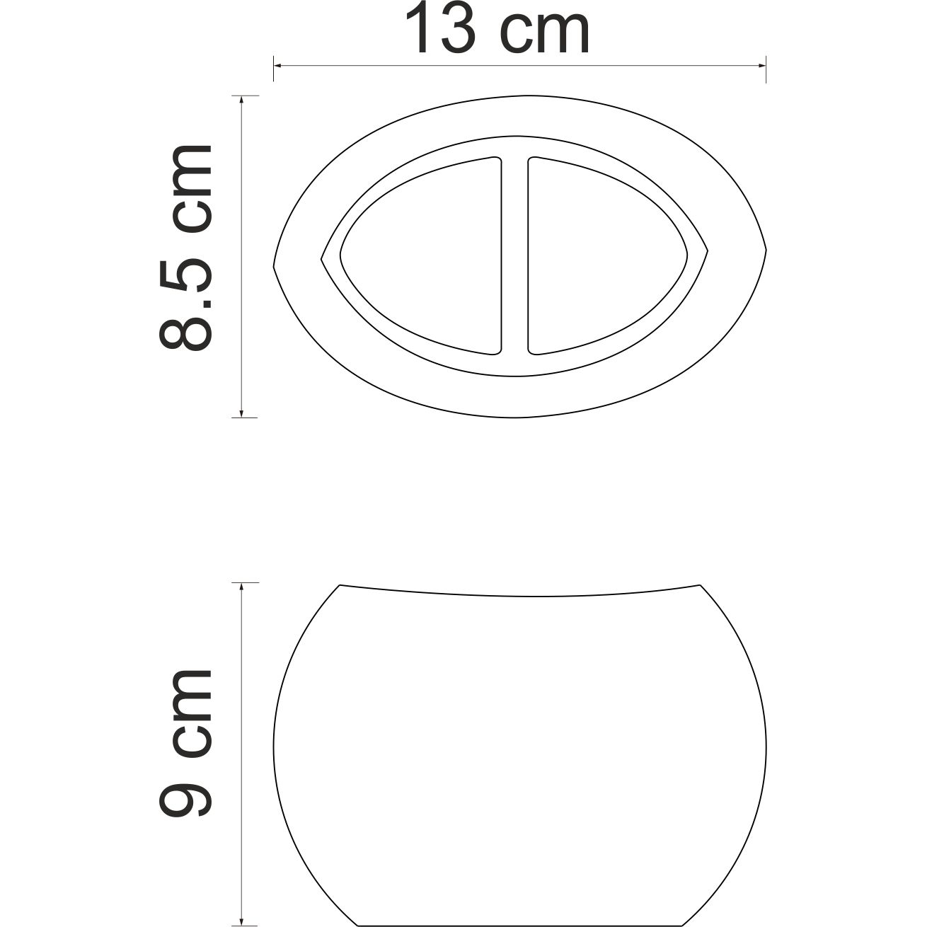 Стакан для зубных щеток WasserKRAFT Eider, K-33328A