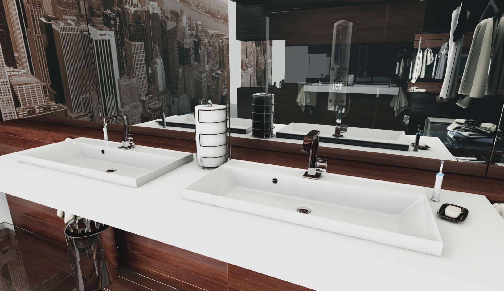 Раковина Andrea Classic 700, 70x45