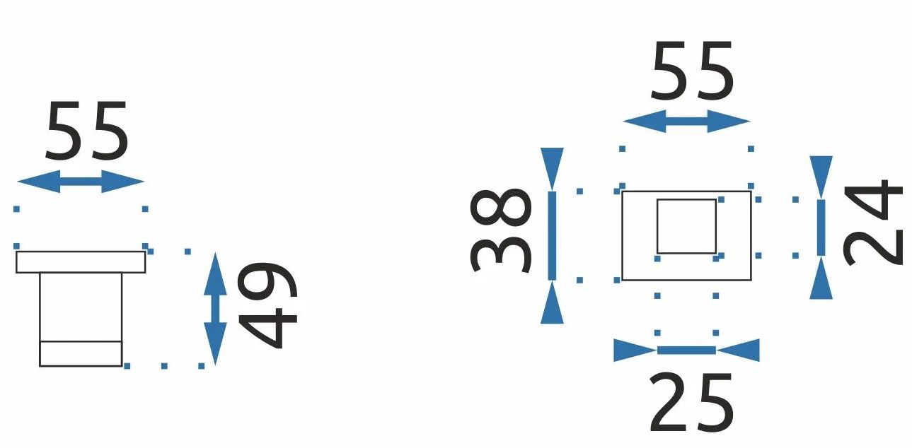 Вешалка для ванной Rea Erlo 03 Gold, REA-80008