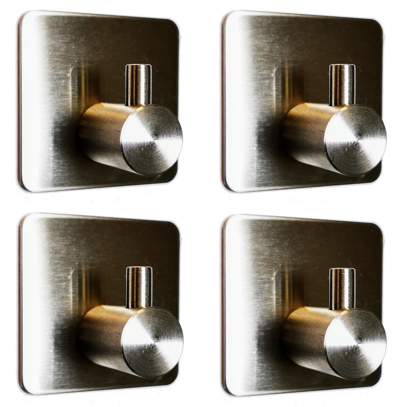 Комплект из 4 крючков (сатин) Ledeme L215-4