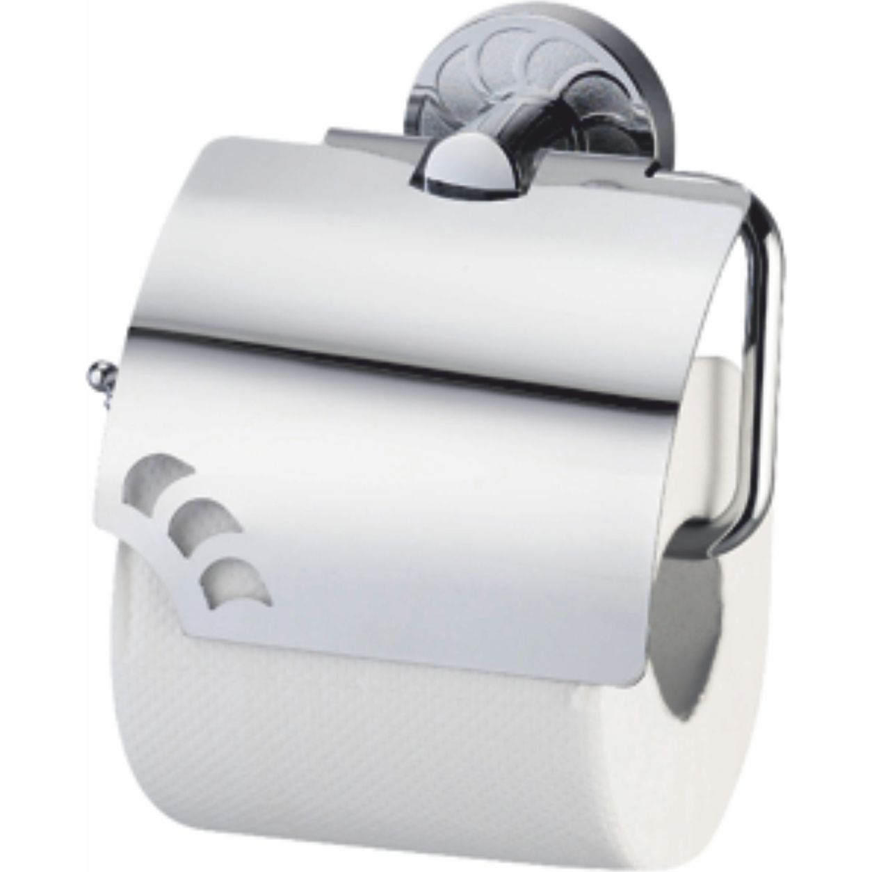 Держатель туалетной бумаги с крышкой WasserKRAFT Isen, K-4025