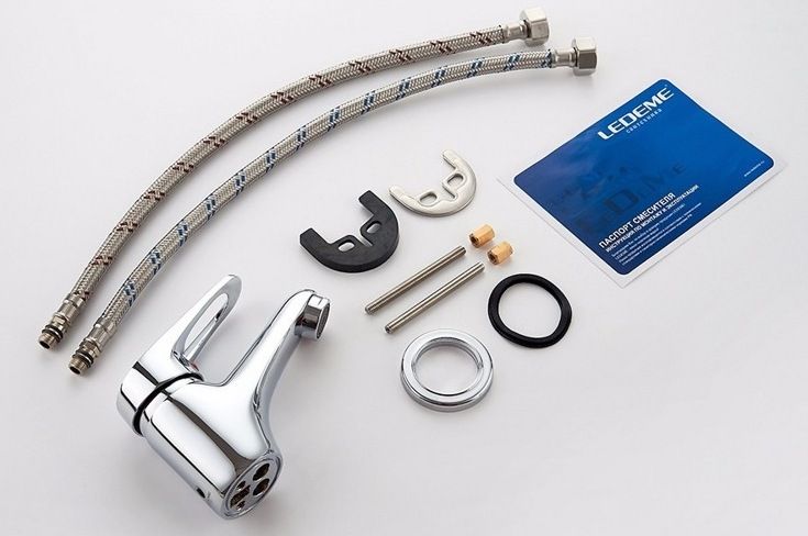 Смеситель для умывальника Ledeme L1013