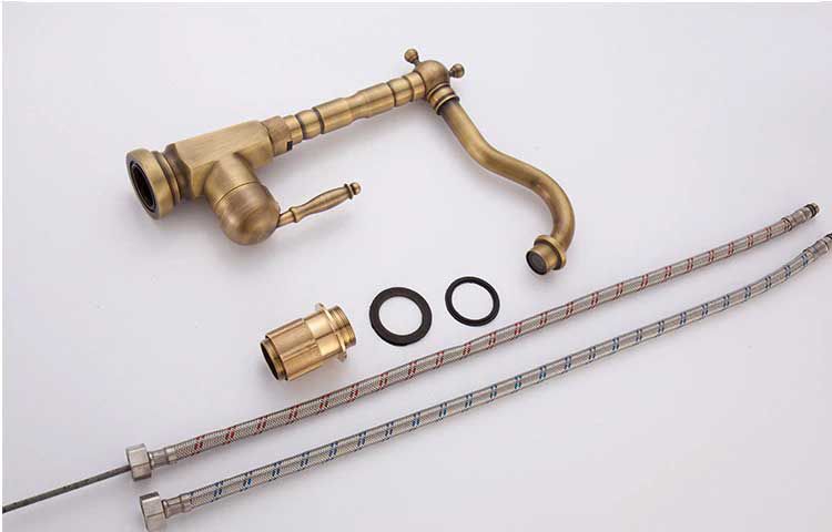 Смеситель для кухни Rea Bona Old Gold, REA-B2150
