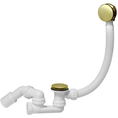 Сифон для ванны McAlpine золото, MRB8-PVD