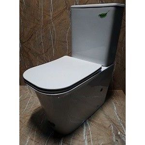 Унитаз напольный безободковый Ceramalux, 1222A