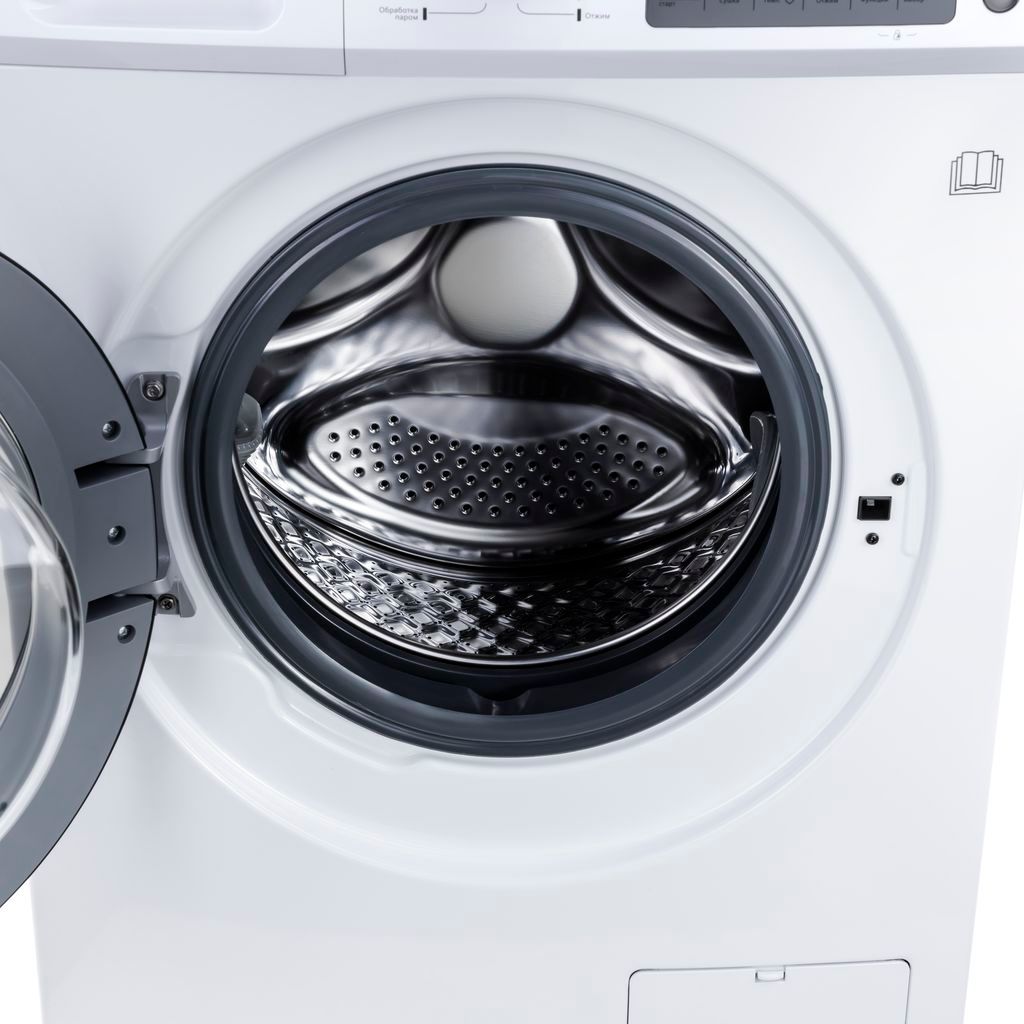 Стиральная машина с сушкой инвертором и паром Maunfeld MFWM1586WH