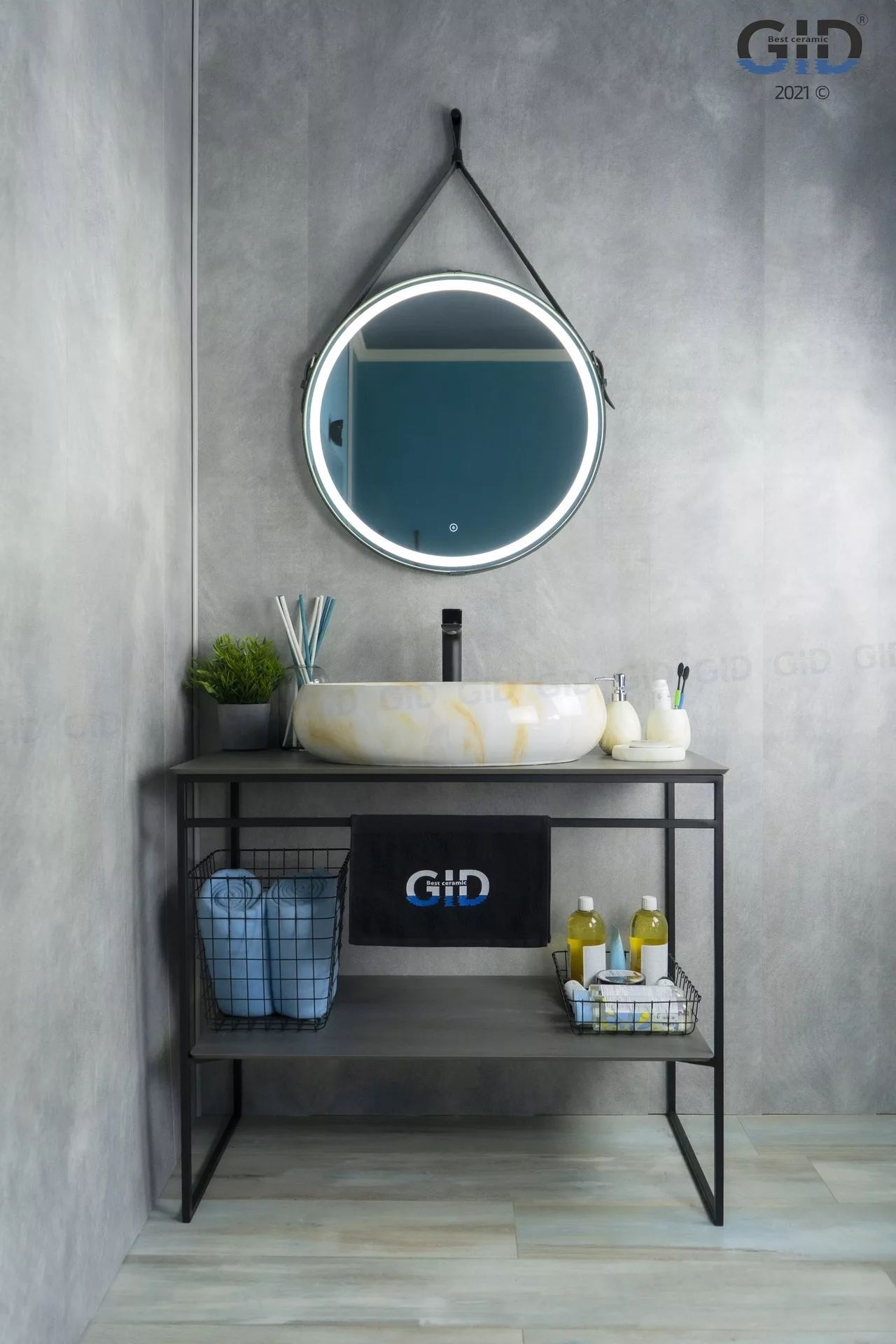 Умывальник Gid MNC166 60x41, 54407