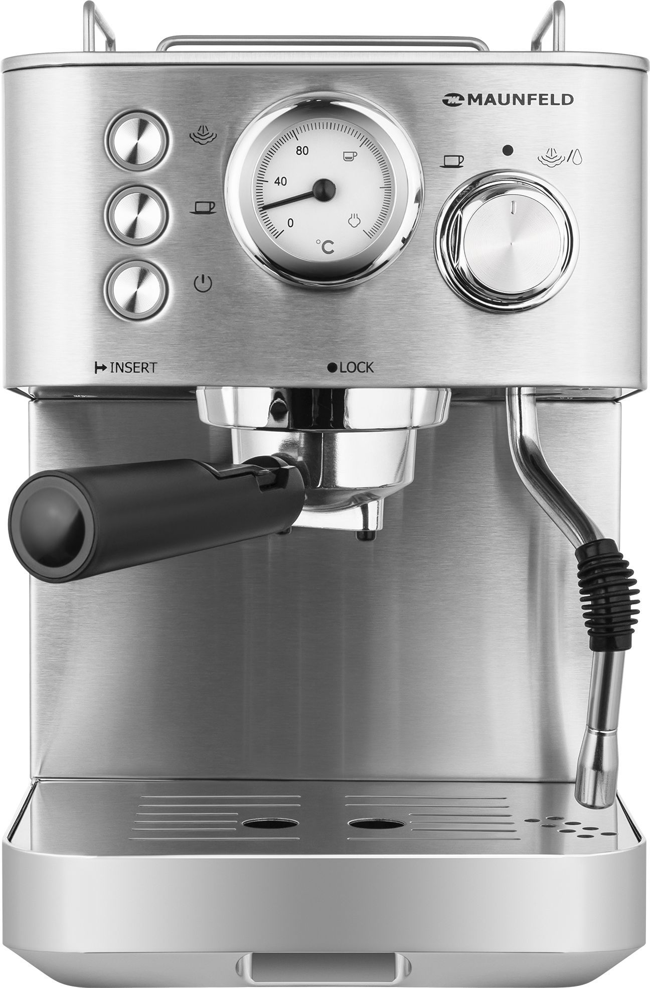 Кофемашина рожкового типа Maunfeld MF-721S PRO