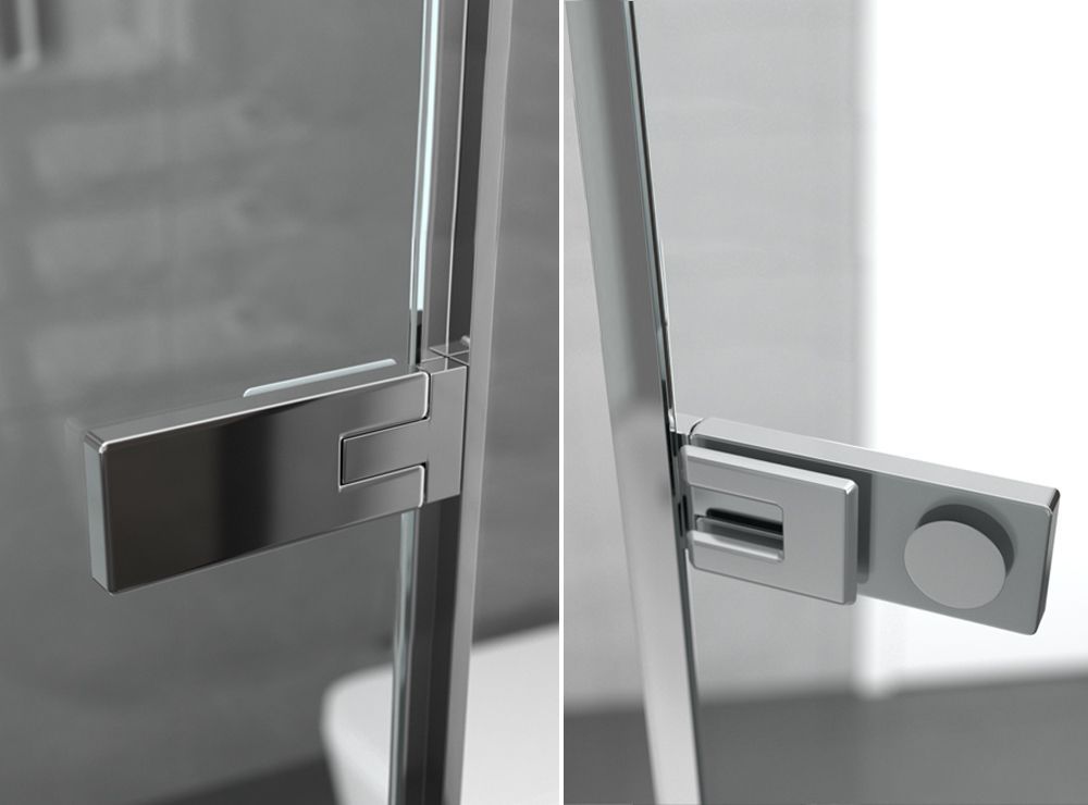 Квадратное душевое ограждение Ambassador Amber