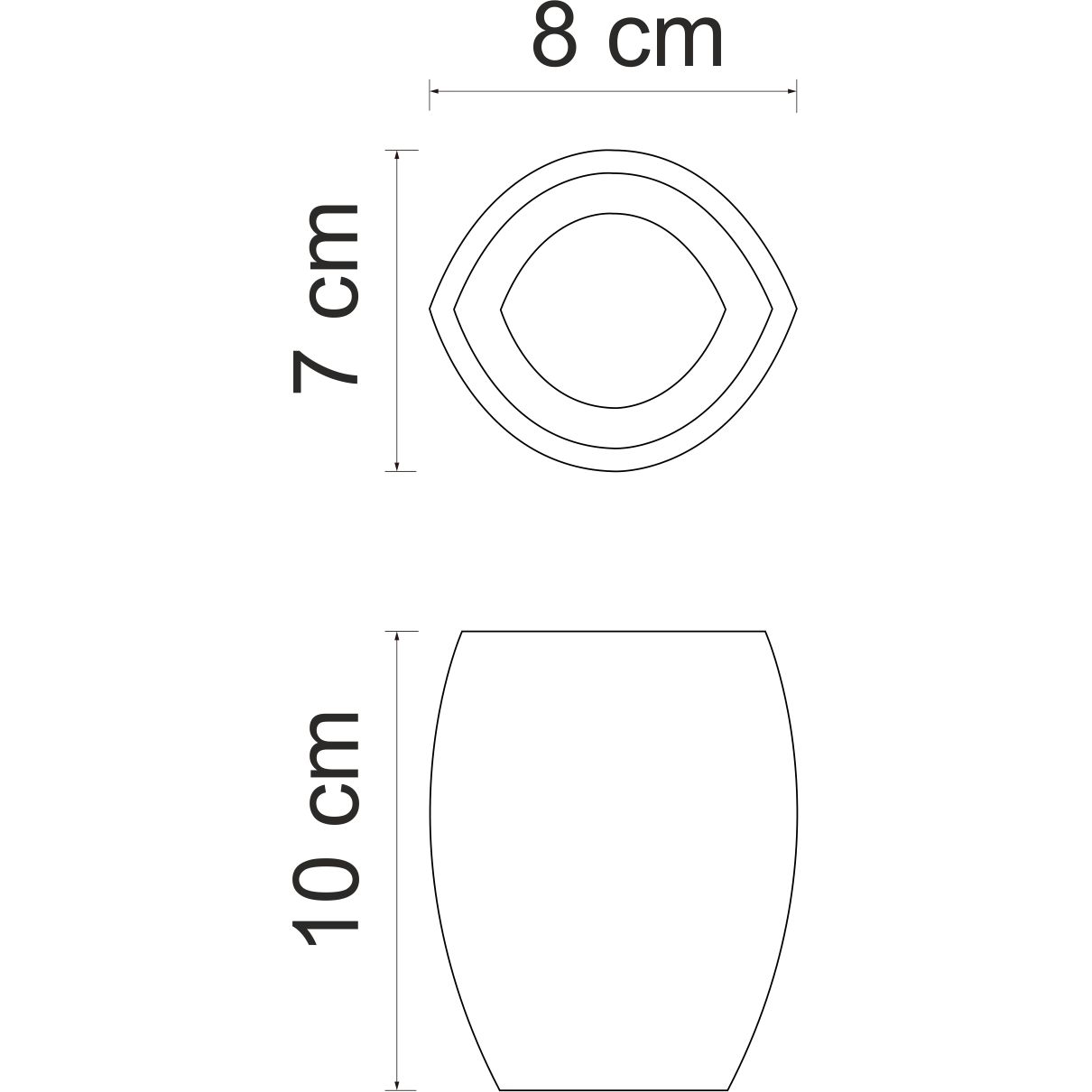 Стакан для зубных щеток WasserKRAFT Eider, K-33328