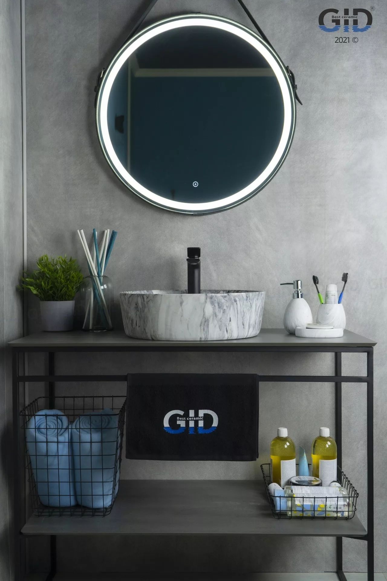 Умывальник Gid MNC533 44x44, 54442