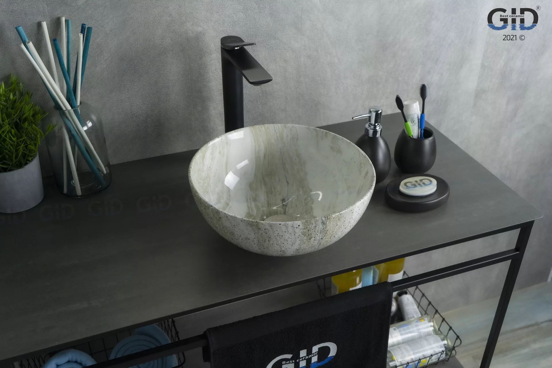 Умывальник Gid MNC487 32x32, 54435