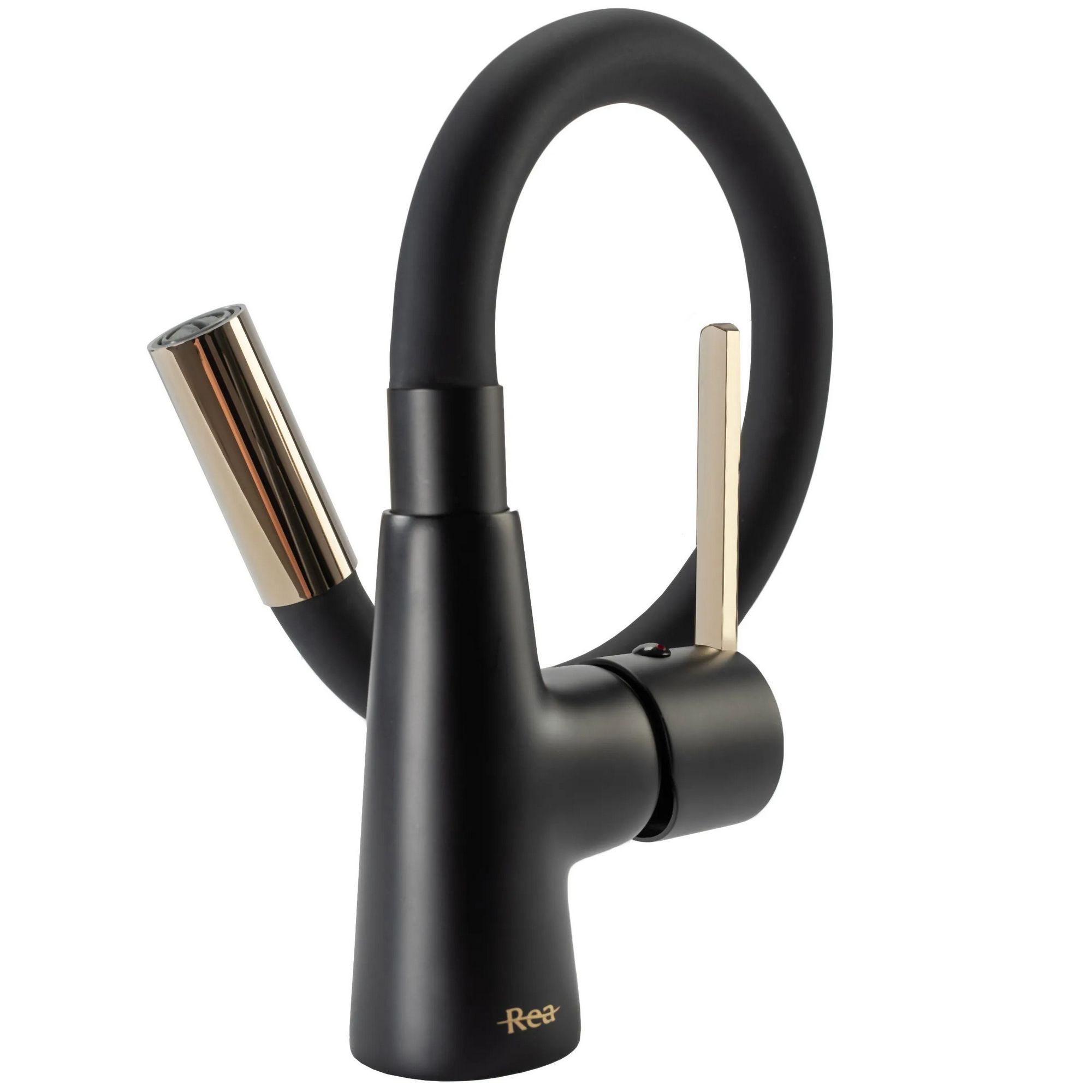 Смеситель для кухни Rea Icon Gold/Black, REA-B5682