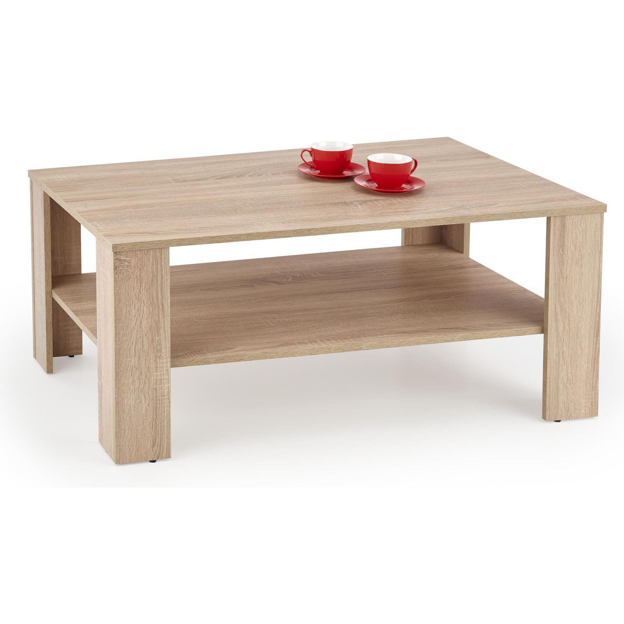 Стол журнальный Halmar Kwadro дуб сонома, V-PL-KWADRO-LAW-SONOMA