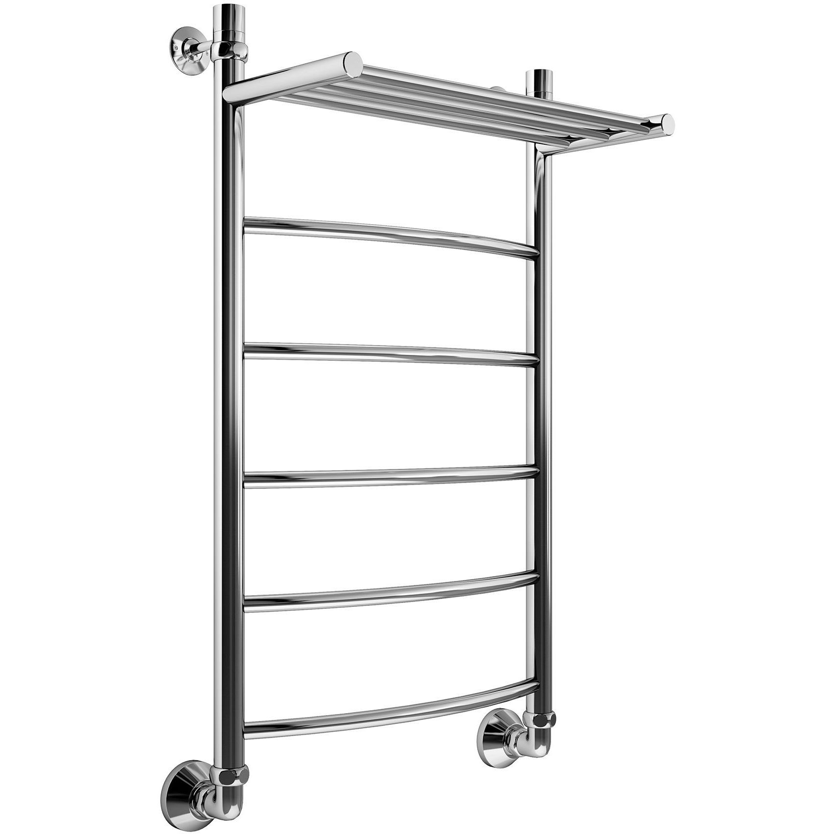 Полотенцесушитель Маргроид Вид 4 с полкой 80/50