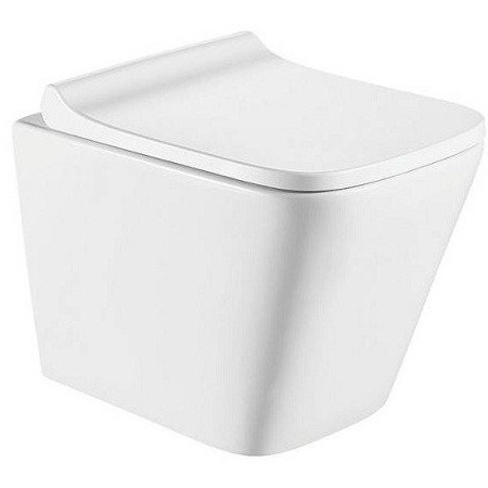 Унитаз подвесной безободковый Ceramalux, 5171GW