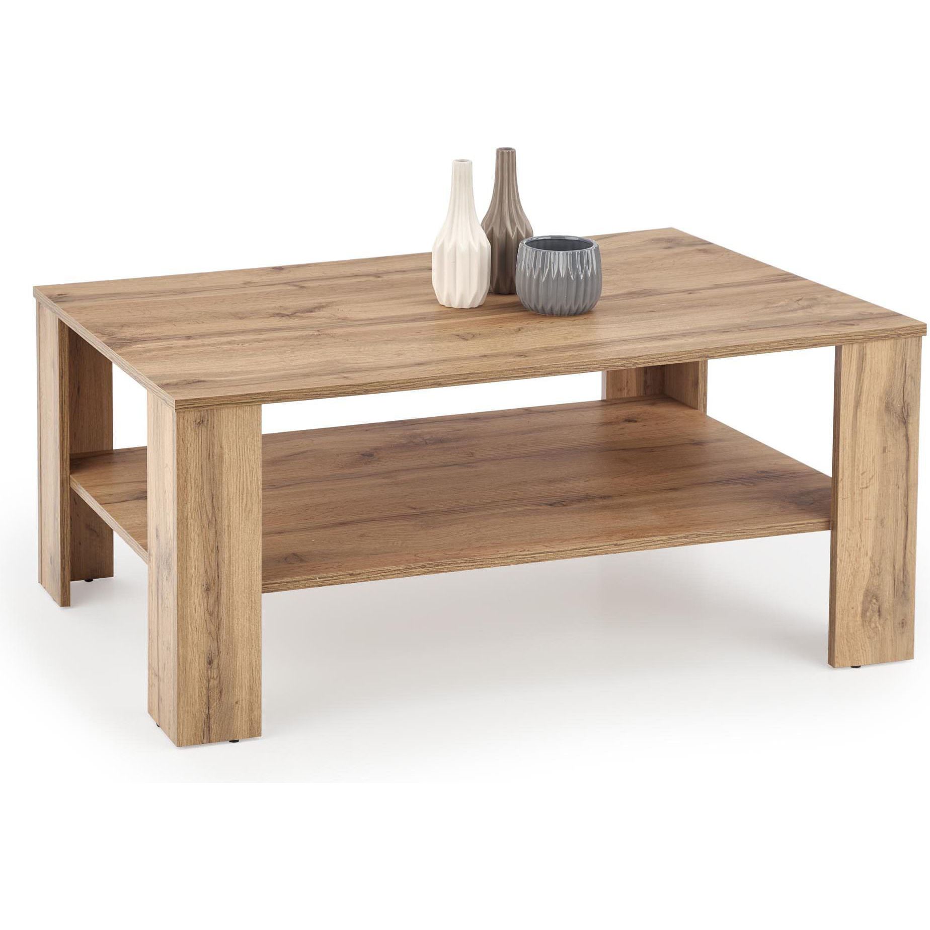 Стол журнальный Halmar Kwadro дуб вотан, V-PL-KWADRO-LAW-VOTAN