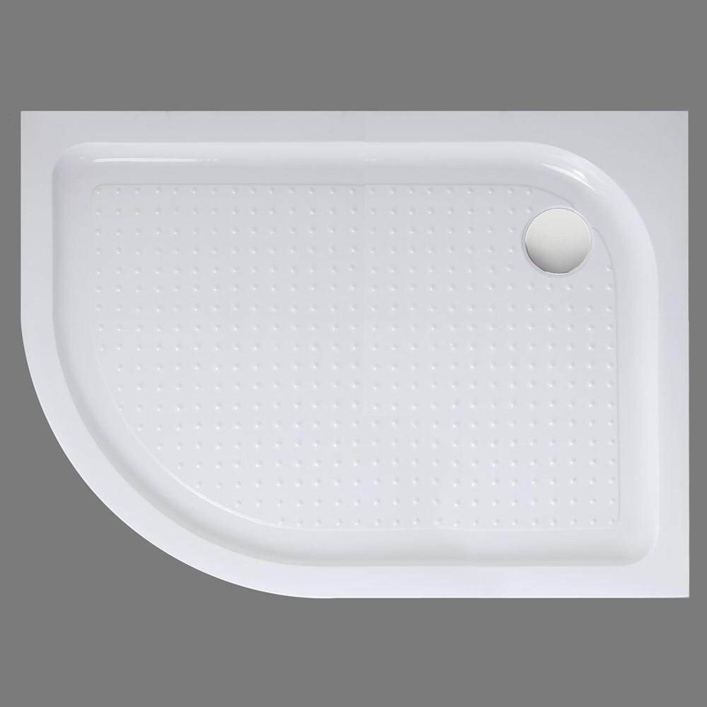 Поддон акриловый асимметричный Belbagno TRAY-BB-RH-120/80-550-15-W-R
